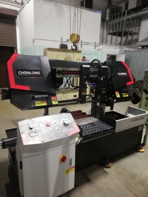 Заготовительные работы на ленточнопильном станке